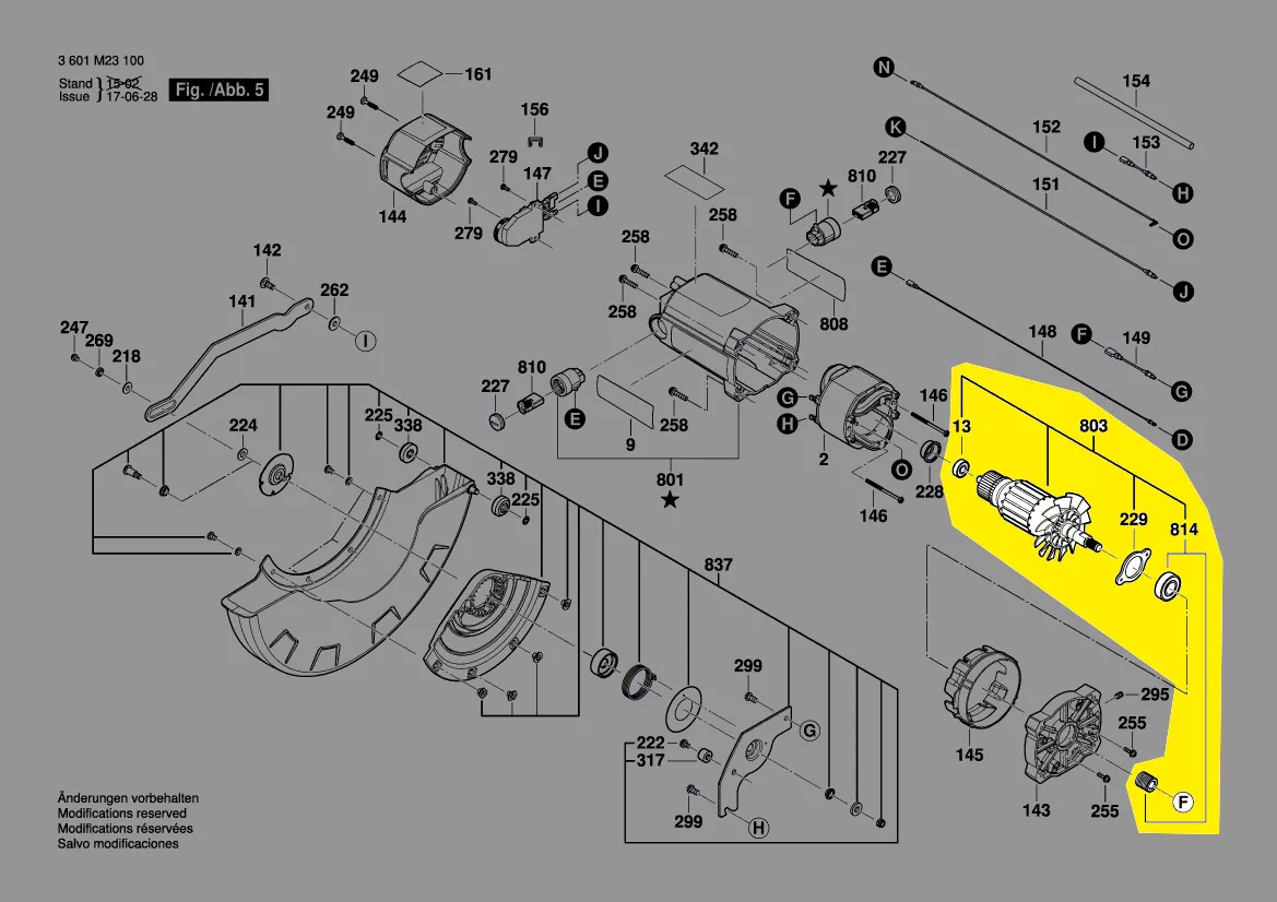 Induit réf. 1 609 B05 014 BOSCH